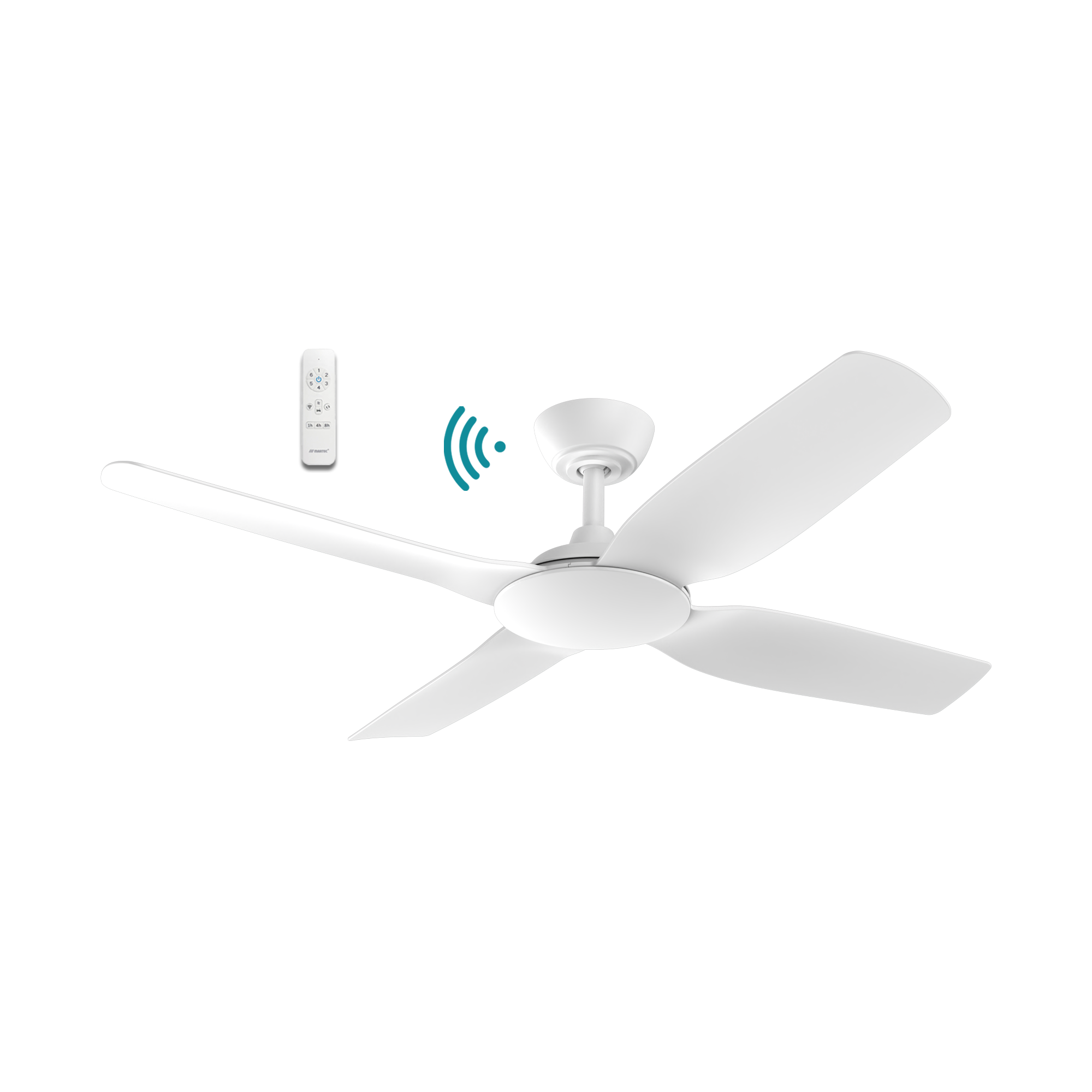 Viper DC 4 Blade All ABS WIFI & Remote Control Ceiling Fan
