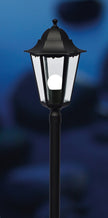 Cardiff Romantic Garden Light Black