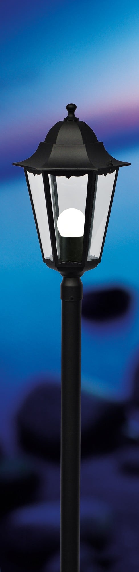 Cardiff Romantic Garden Light Black