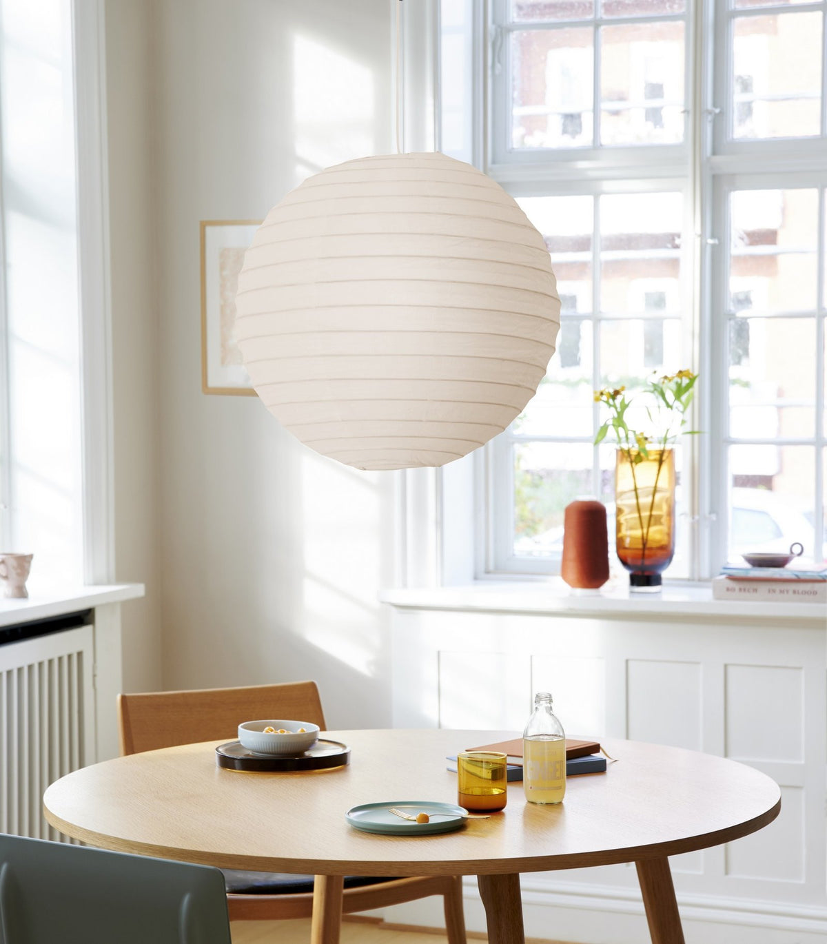 Riso 48 Rice paper Lamp Shade White