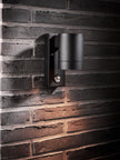 Tin Maxi w sensor Wall Light Black