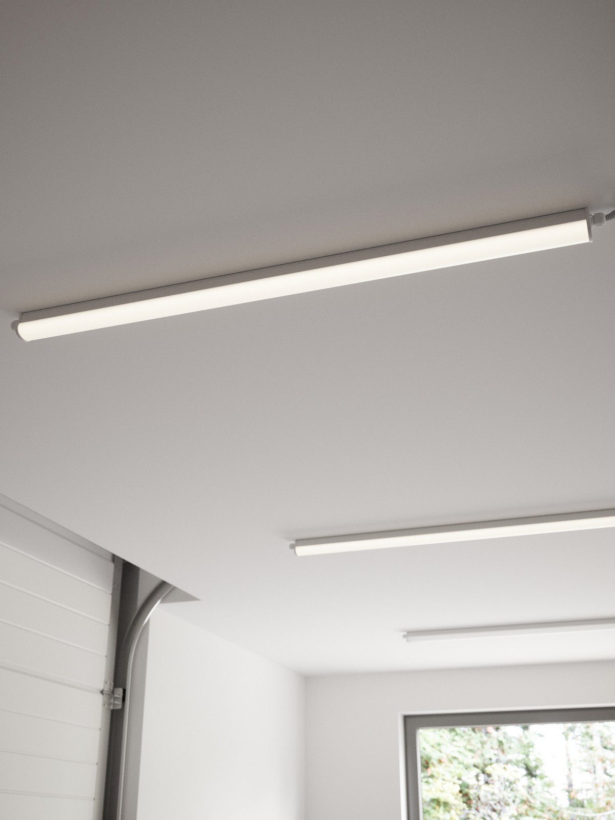 Westport 60 Single LED Batten Grey
