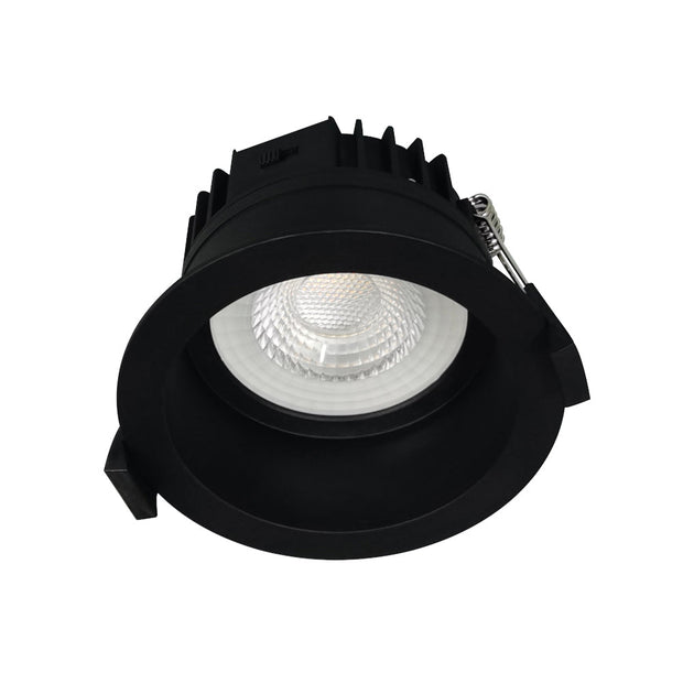 Macro White or Black 9W CCT IP44 Low Glare Downlight