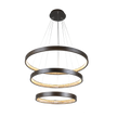 Margo 100+80+60 GRA 3 Tier 110W 3K LED Adjustable Crystal Pendant