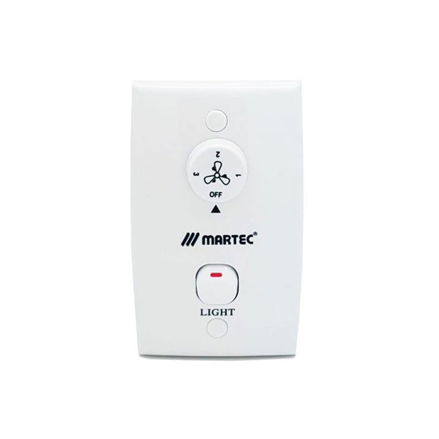 Wall Control & Light Switch to Suit Martec Lifestyle Ceiling Fan