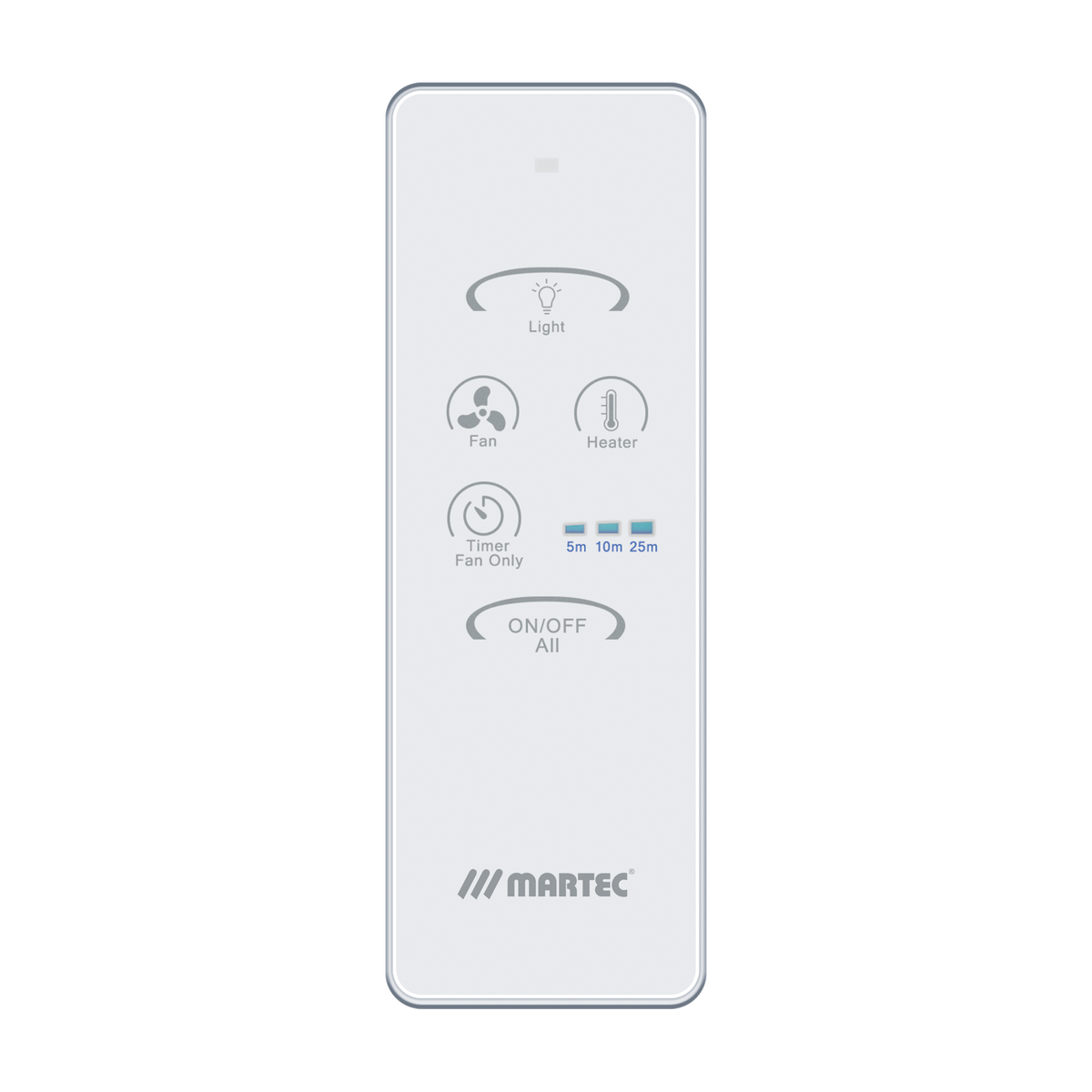 Remote Control Kit to Suit 3 in 1 Bathroom Heater Exhaust Fan