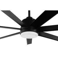 Thumbnail for Matt Black Eglo Tourbillion DC Ceiling Fan Light Kit - 202968