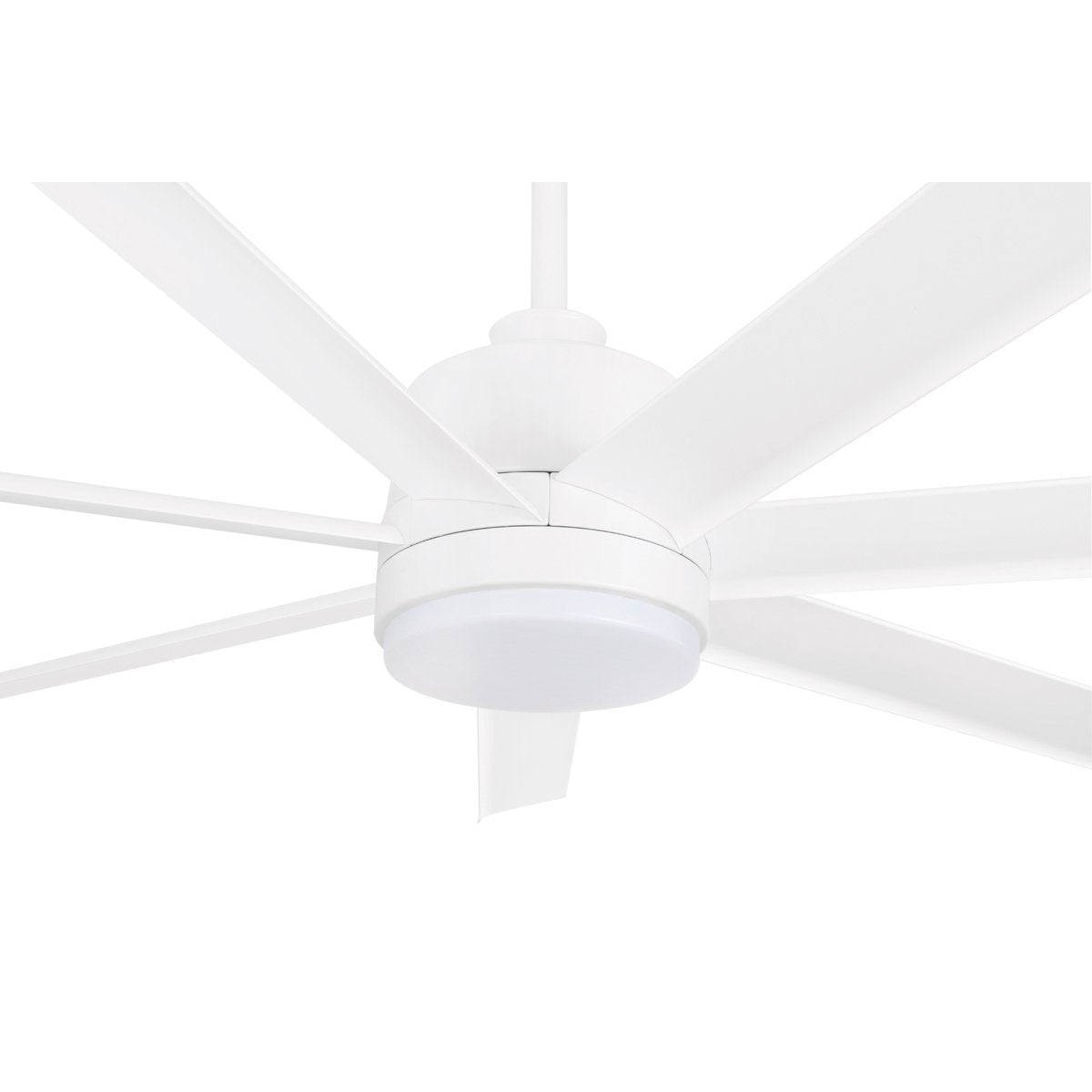 Matt White Eglo Tourbillion DC Ceiling Fan Light Kit - 203374