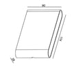Micro Maxi LED Integrated Exterior Light