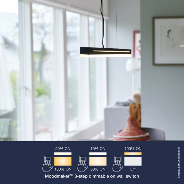 Skylar Industrial Pendant Light Black