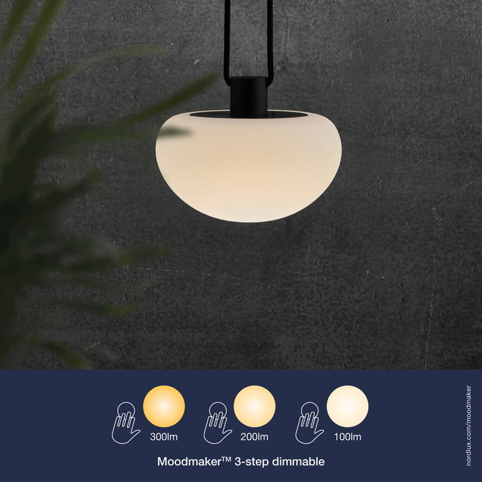 Sponge Portable Lamp Black/white