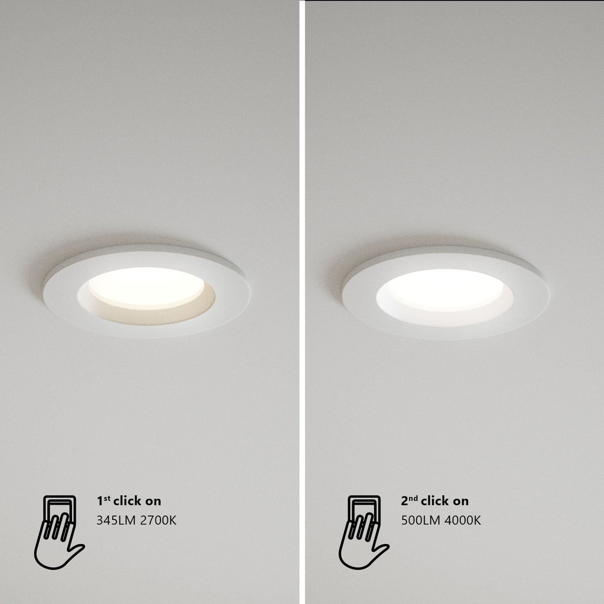 Tiaki 2700/ Moodmaker White LED Downlight