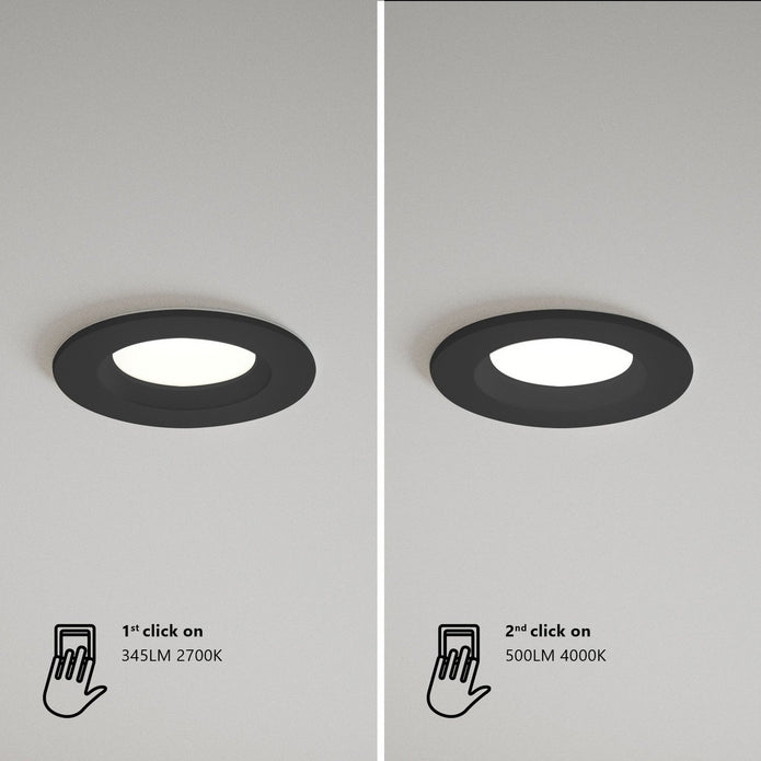 Tiaki LED Downlight Black