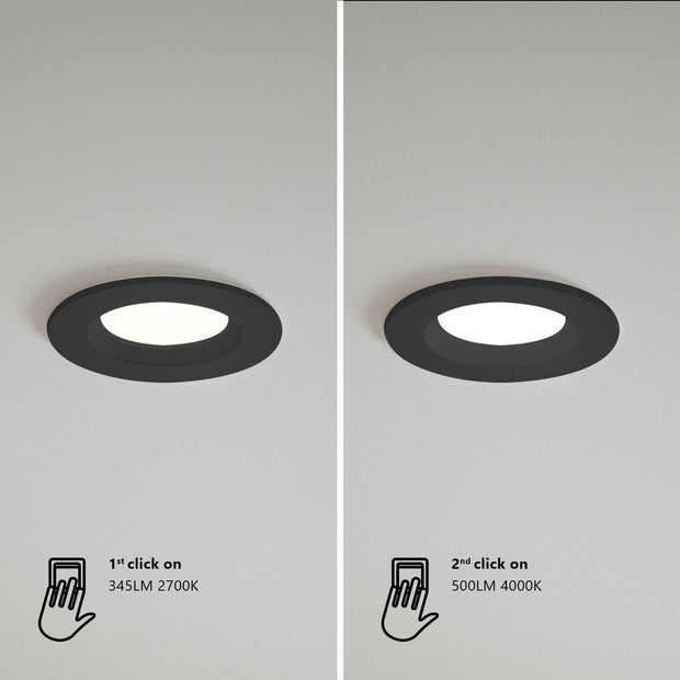 Tiaki LED Downlight Black