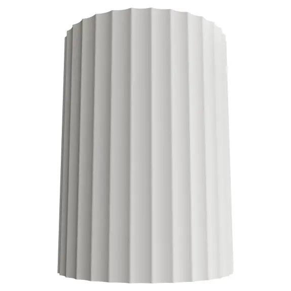 Munia Gypsum 220mm 2*GU10 Wall Light White Paintable surface IP20