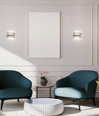 Thumbnail for NAGOYA: City Series LED Tri-CCT Interior Rectangular Up/Down Dimmable Wall Light
