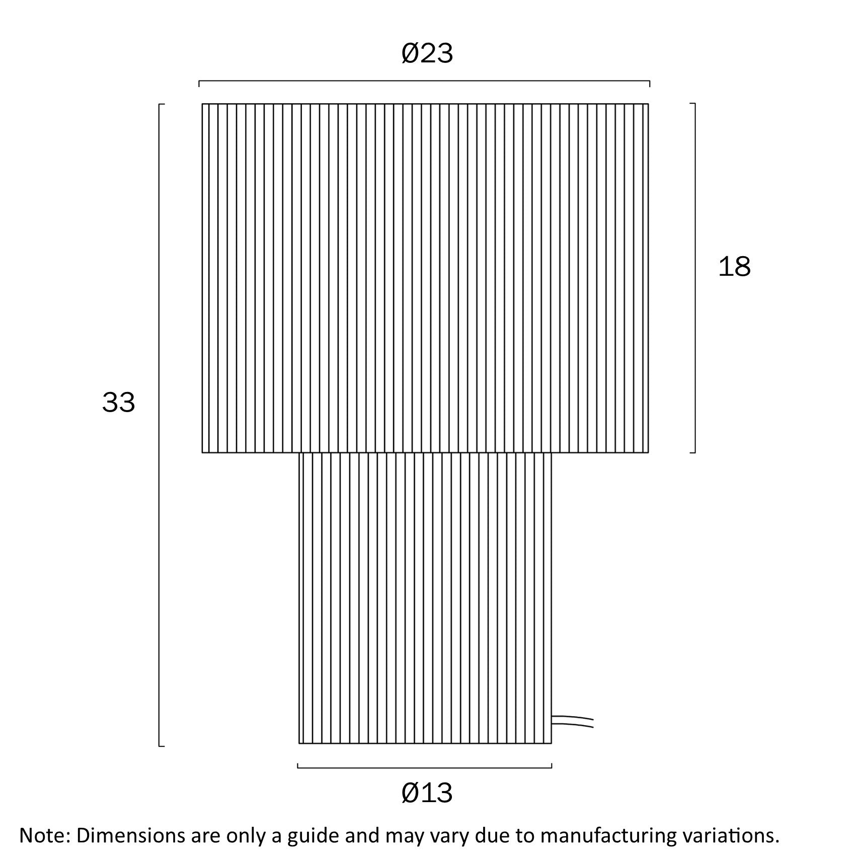Nativa Small White, Black or Natural Raffia Table Lamp