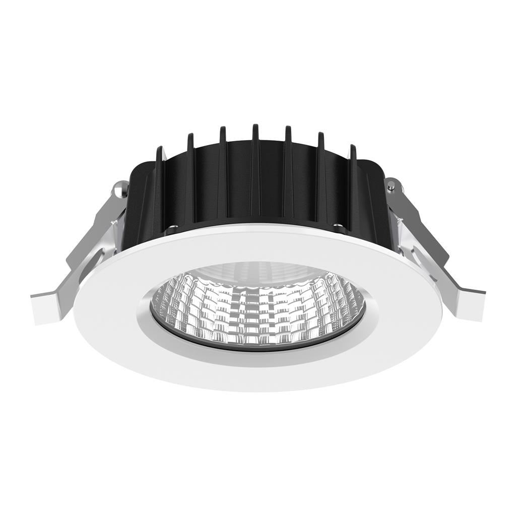 neo pro round 13w recessed dimmable led tricolour neo pro 13 rec wht