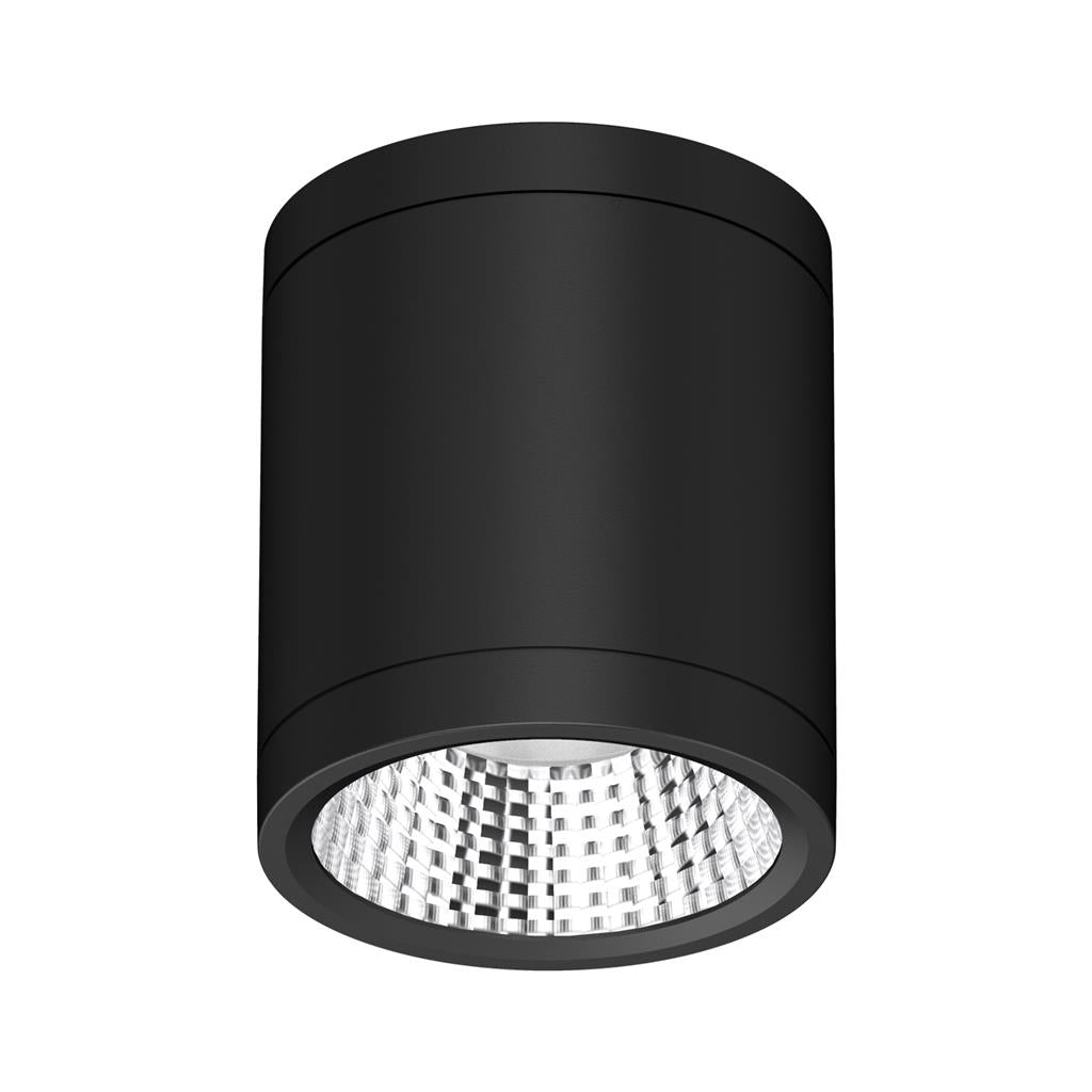 neo pro round 13w surface mount dimmable led neo pro 13 sm blk