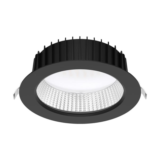 neo pro round 35w recessed dimmable led tricolour neo pro 35 rec blk