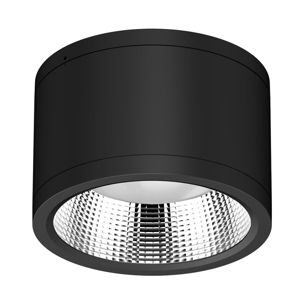 neo pro round 35w surface mount dimmable led neo pro 35 sm blk