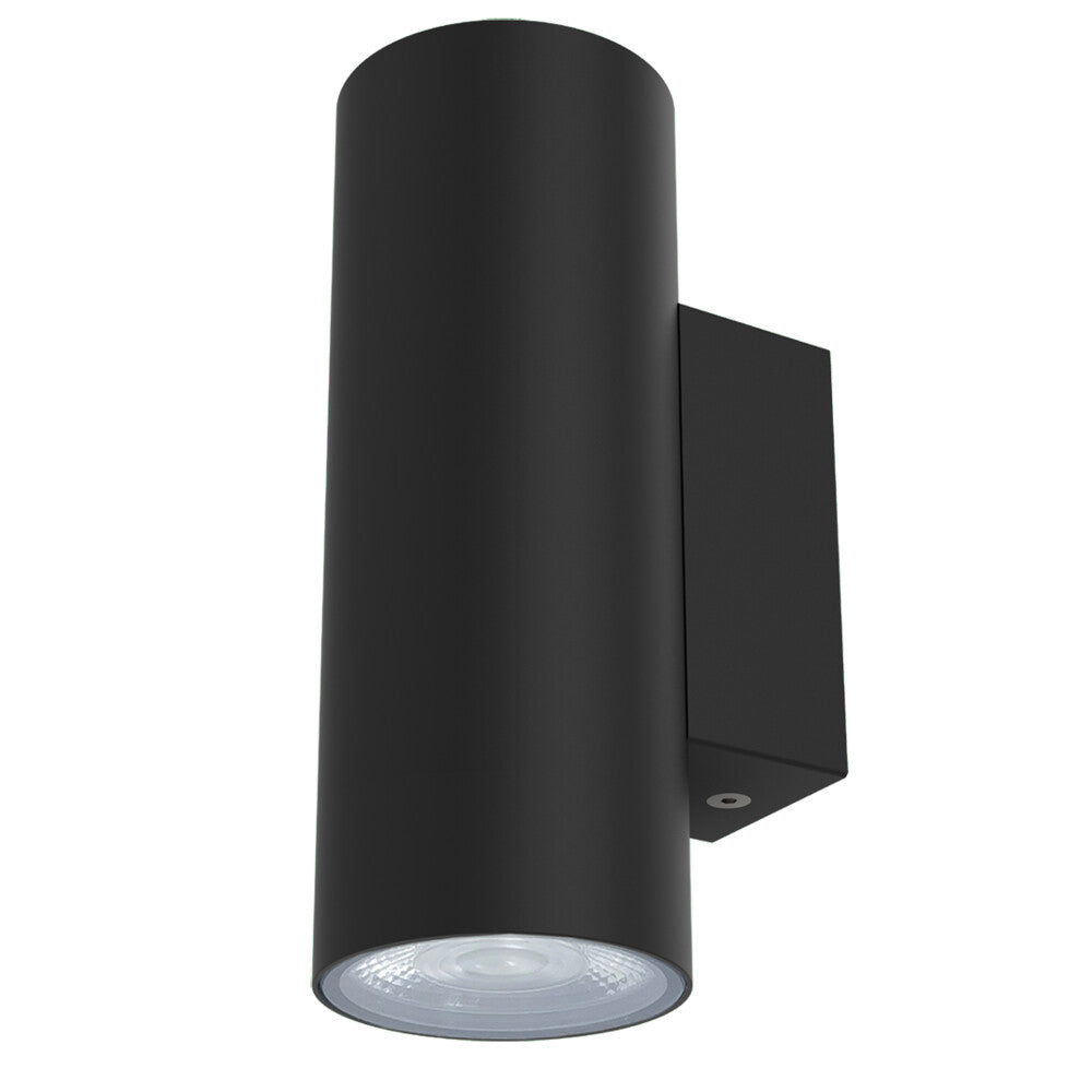 New Bondi II LED Up Down Wall Light New 2 X 5W 3/4/6K IP65 Black