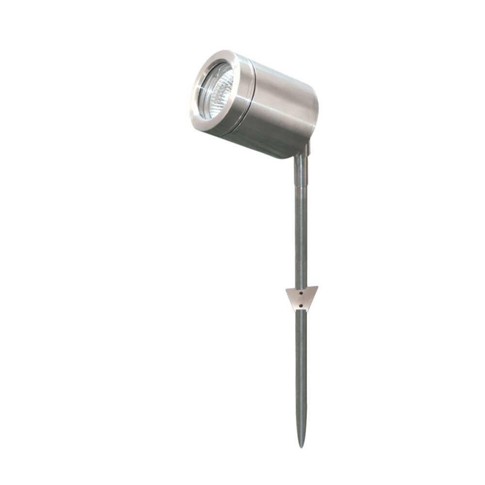 Newport Anodised Silver MR16 5W 12V 3CCT IP54 Garden Spike
