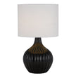 Nord Cream/Cream, Blue/White or Black/White Table Lamp