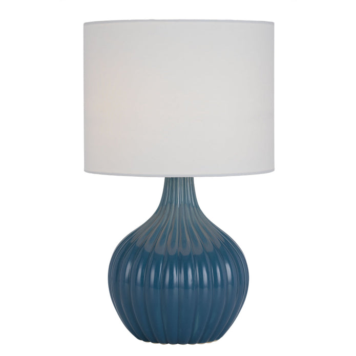 Nord Cream/Cream, Blue/White or Black/White Table Lamp