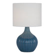 Nord Cream/Cream, Blue/White or Black/White Table Lamp