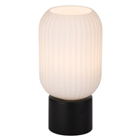 Thumbnail for Nori Table Lamp in Matt Black with Opal Glass