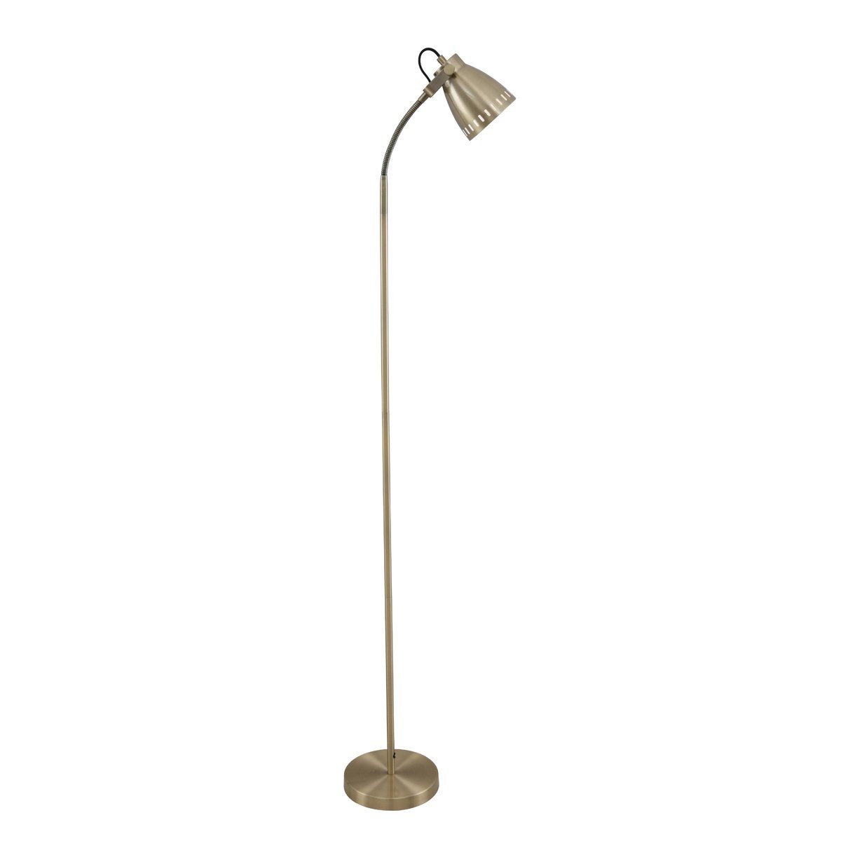 Nova Adjustable Floor Lamp in Antique Brass