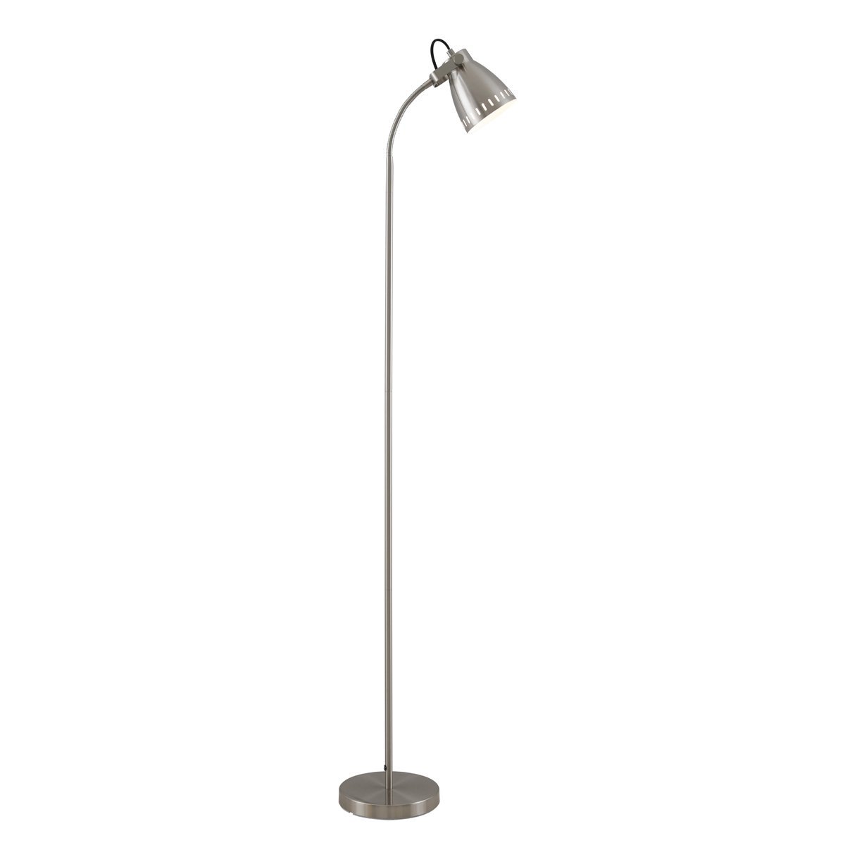 Nova Adjustable Floor Lamp in Nickel