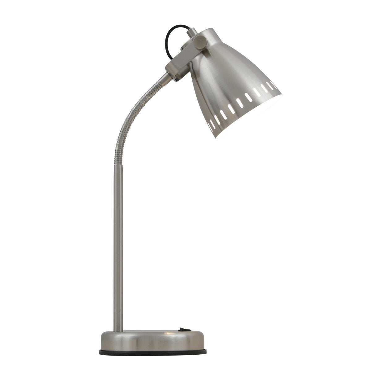 Nova Adjustable Desk Lamp in Nickel