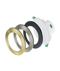 Thumbnail for NOVADLUX01A: LED Dimmable Tri-CCT with Changeable Faceplate(via clip) Recessed Downlight