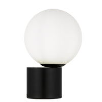 Thumbnail for Novio Table Lamp in Black with Opal Glass