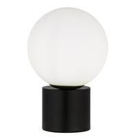 Thumbnail for Novio Table Lamp in Black with Opal Glass