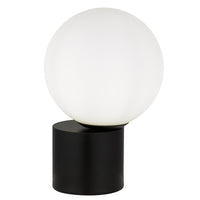 Thumbnail for Novio Table Lamp in Black with Opal Glass