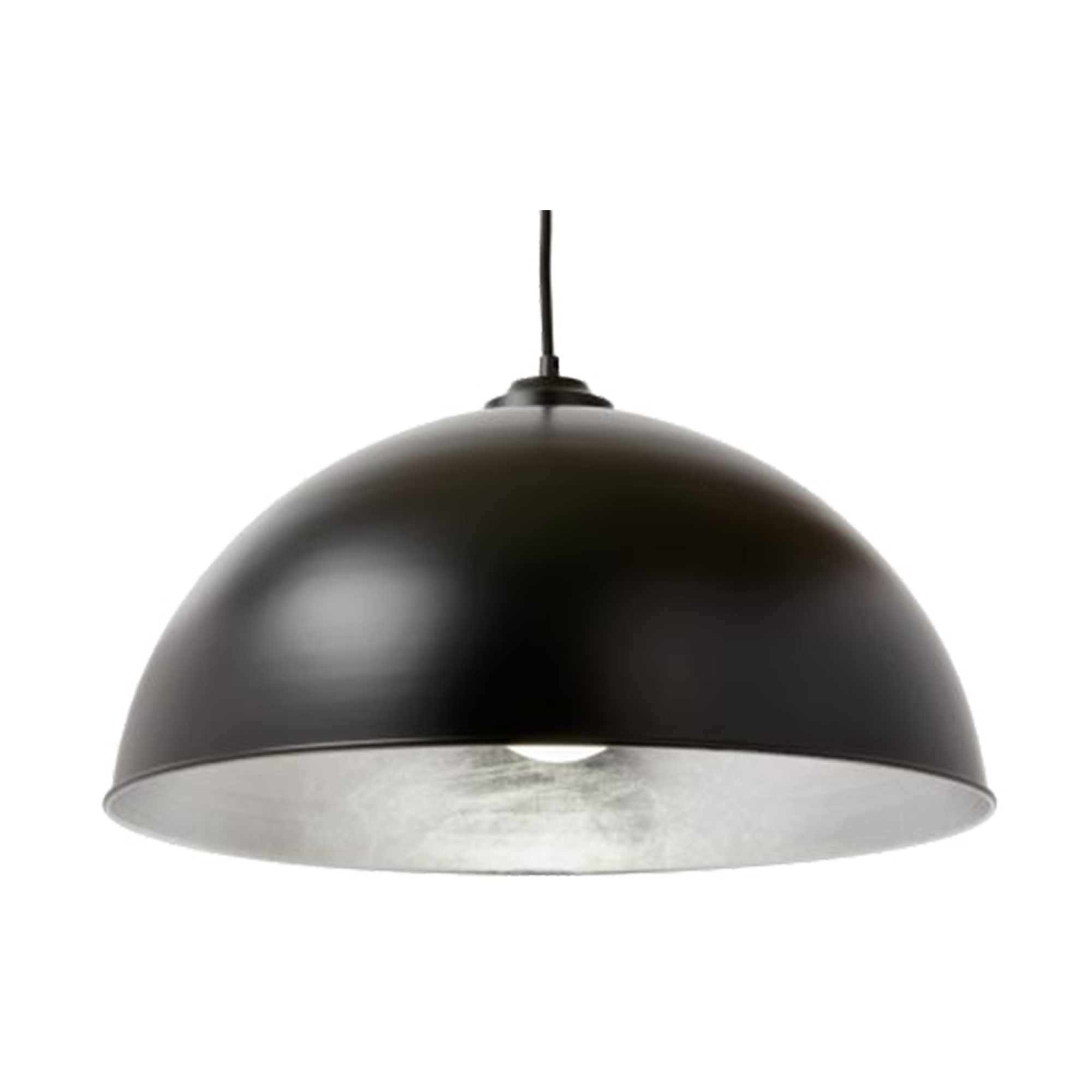 Newport 1 Light E27 Dome Pendant