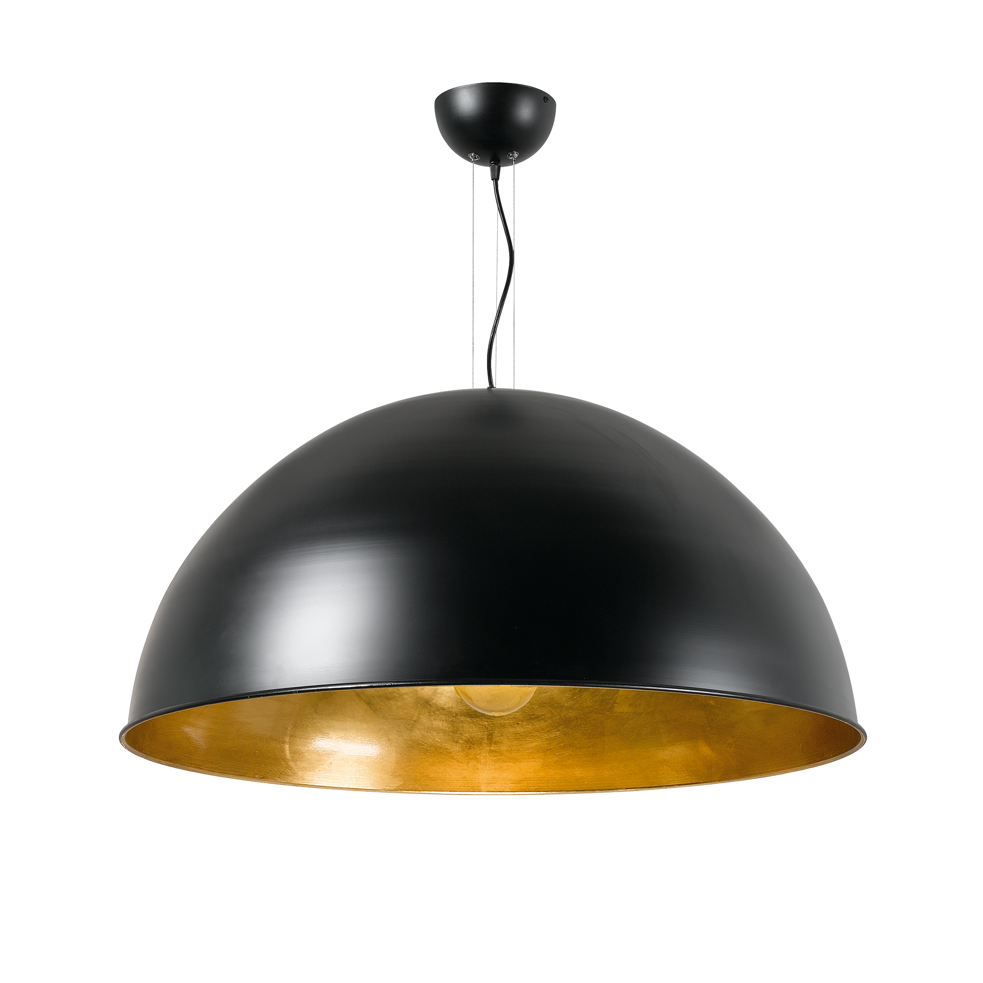 Newport 1 Light E27 Dome Pendant