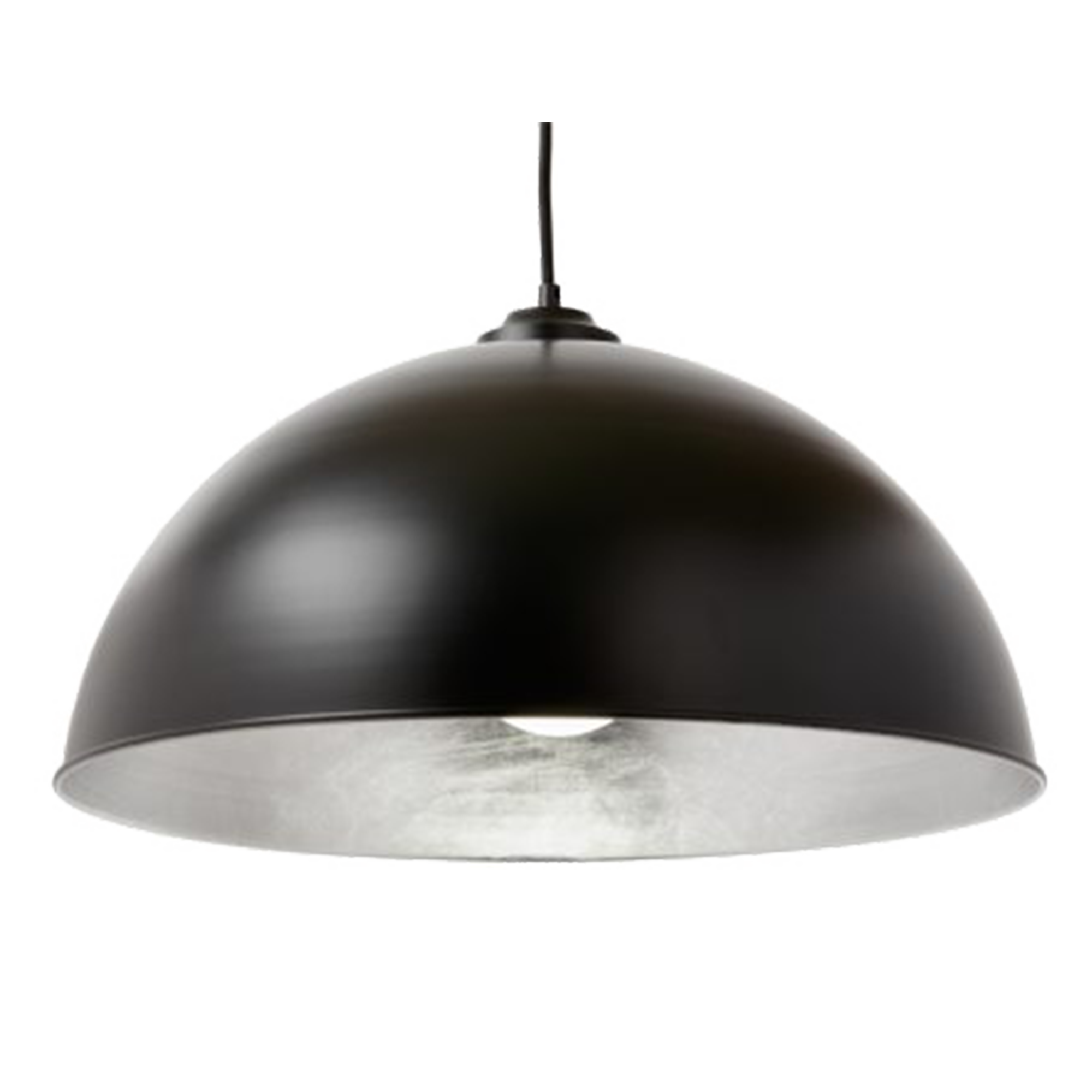 Newport 1 Light E27 Dome Pendant