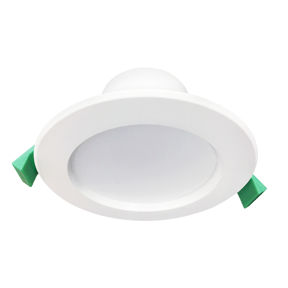 Niko 9w Recessed Tricolour LED Integrated Downlight Matt White