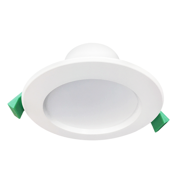 Niko 9w Recessed Tricolour LED Integrated Downlight Matt White
