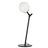 Thumbnail for Ohh Table Lamp in Black with Opal Glass