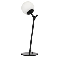 Thumbnail for Ohh Table Lamp in Black with Opal Glass