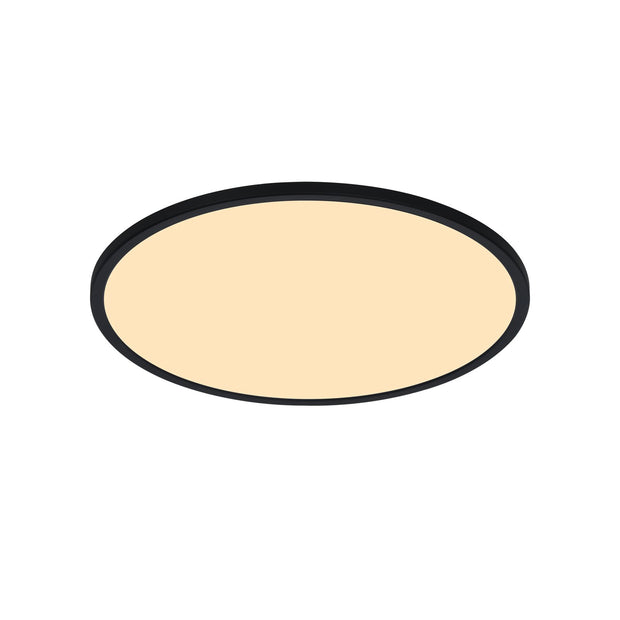 Oja 29 Outdoor Round Ceiling Light Black