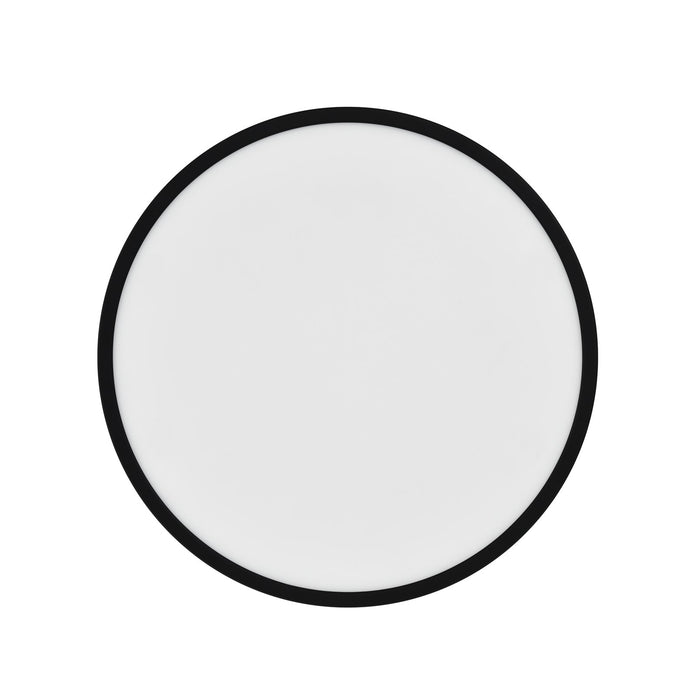 Oja 29 Outdoor Round Ceiling Light Black