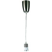 Peg Brushed Chrome 30cm DIY Suspension B22 Brushed Chrome