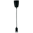 Peg 50 Black 50cm DIY Suspension B22 Black