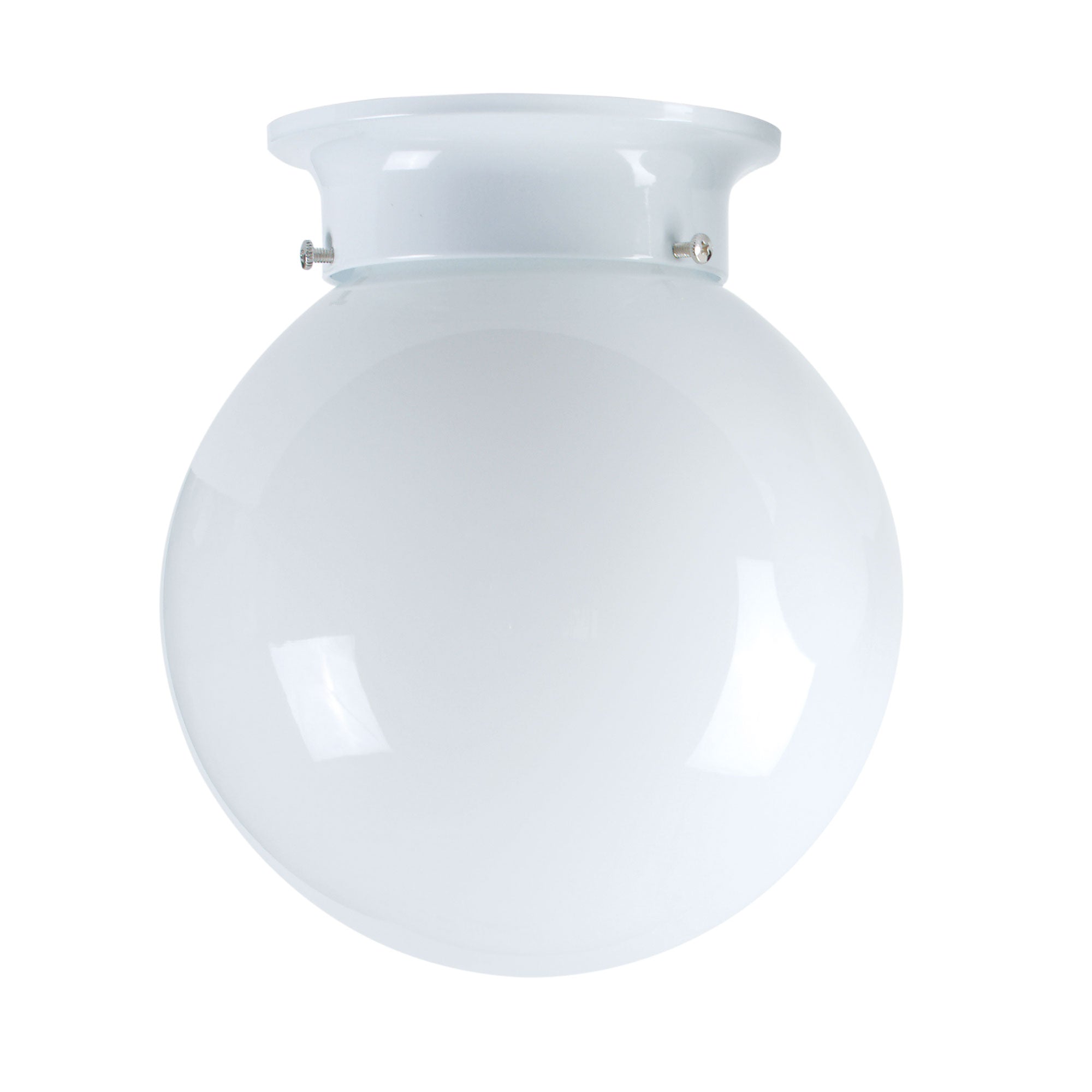 Jetball 20 White DIY Glass Ceiling Light with Opal